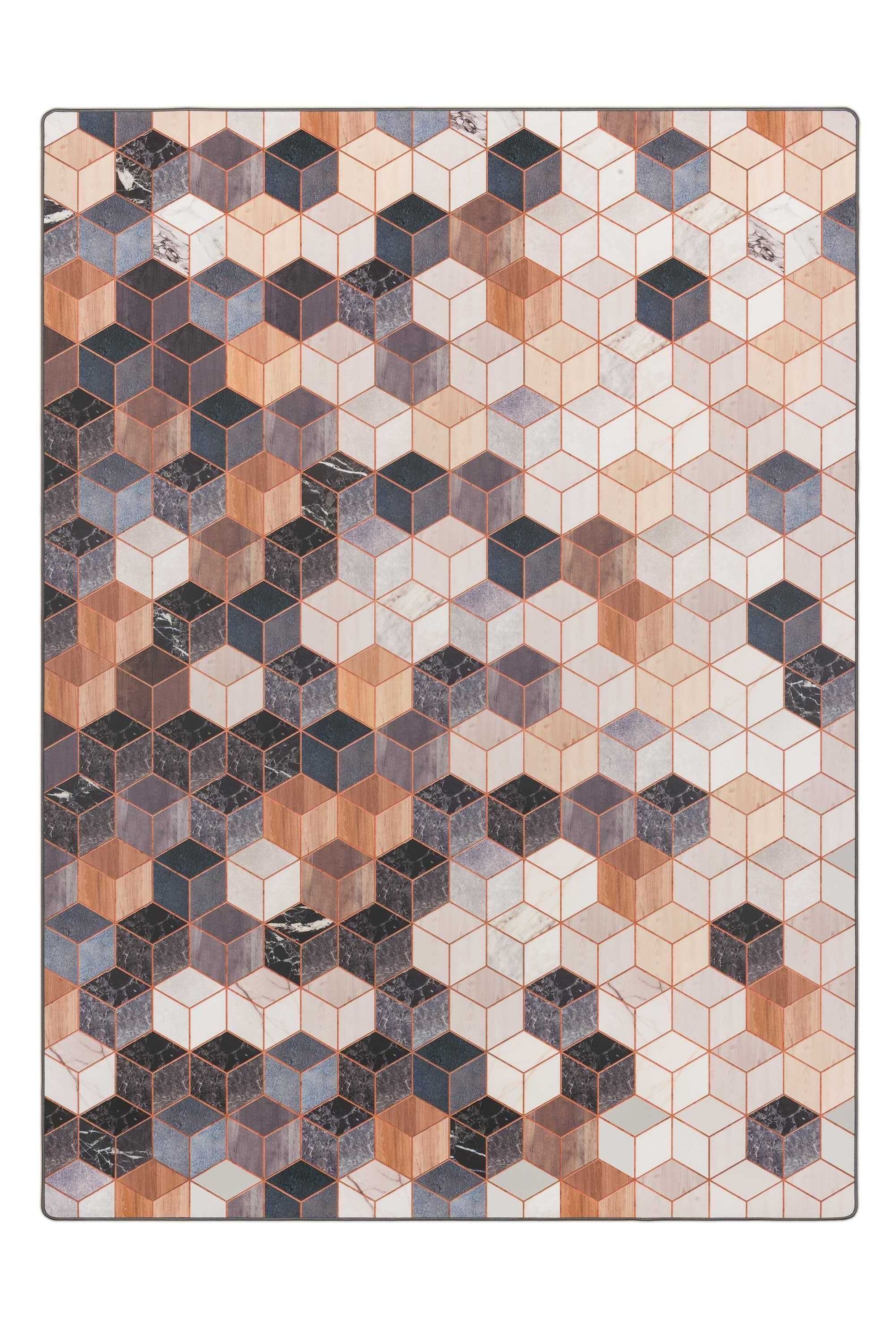 Tarkett Cubes vloerkleed vinyl 166x226 | Flinders