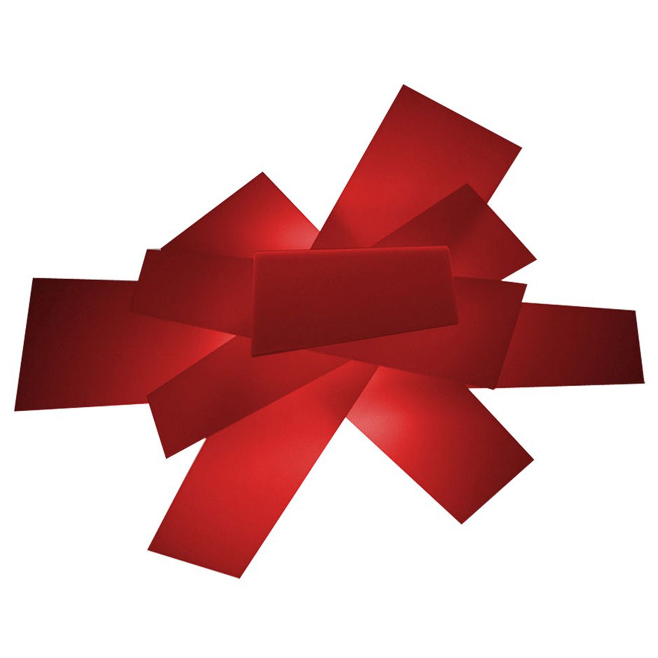 Foscarini Big Bang plafondlamp rood | Flinders