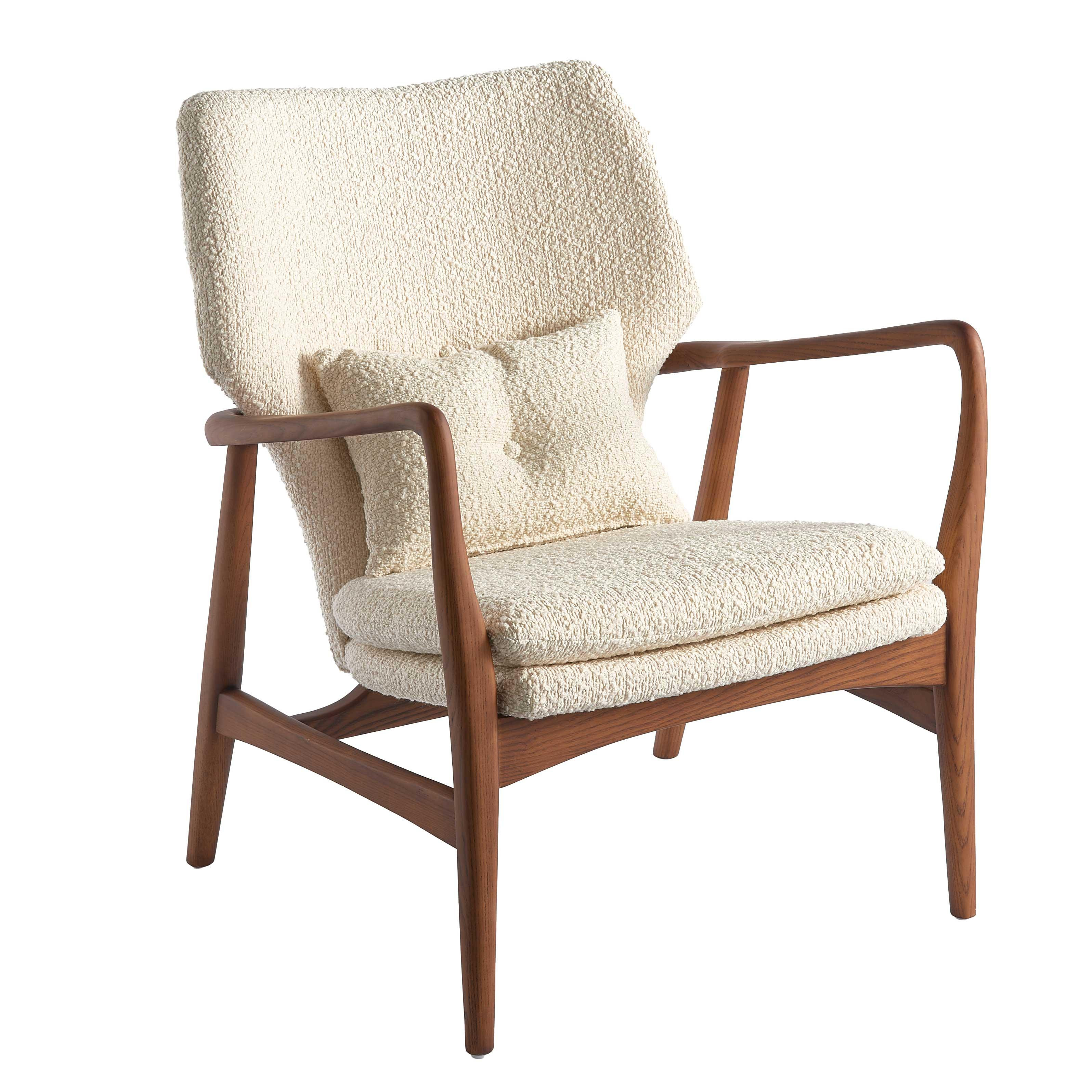POLSPOTTEN Chair Peggy fauteuil stoel limited edition boucle ecru | Flinders