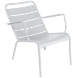 7981 Luxembourg Low fauteuil met armleuning Cotton White