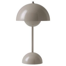 169 FlowerPot VP9 tafellamp LED oplaadbaar grijs/beige