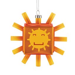 Sunflake kerstbal ornament