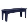 Alfresco eetbank 119 Navy Blue