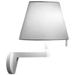 Melampo wandlamp met schakelaar aluminium