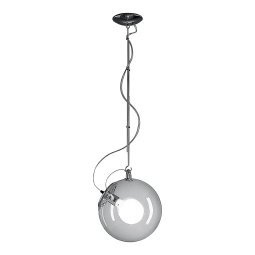 Miconos hanglamp Ø30 gepolijst chroom