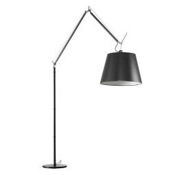 Tolomeo Mega Terra booglamp LED 2700K retro snoerdimmer zwart 42