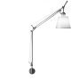 Tolomeo Basculante wandlamp grijs satijn