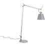 Tolomeo Basculante Lettura vloerlamp grijs satijn