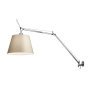 Tolomeo Mega wandlamp retrofit dimmer alu perkament 42