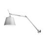 Tolomeo Mega wandlamp retrofit dimmer alu grijs satijn 36