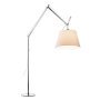 Tolomeo Mega Terra booglamp LED 3000K snoerdimmer alu perkament 42