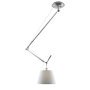 Tolomeo Decentrata hanglamp 32cm grijs satijn