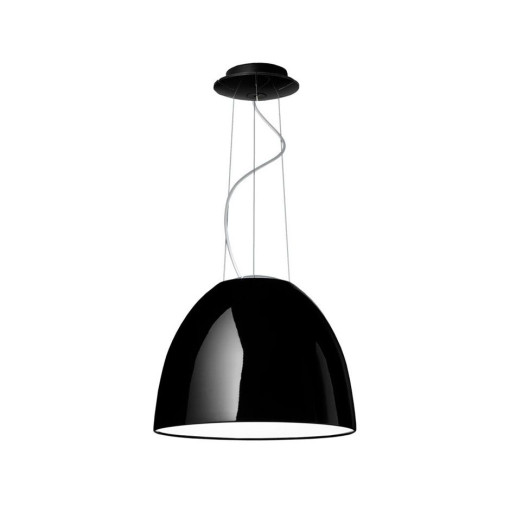 Nur Mini hanglamp glanzend zwart