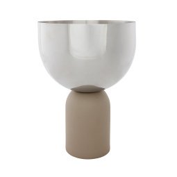 Torus bloempot small Ø17 taupe