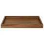 Wooden tray dienblad medium walnoot