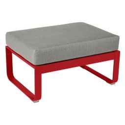 Bellevie hocker kussen grey taupe Poppy