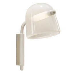 Mona wandlamp LED small opaline - wit