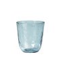 Hammered glazen 33cl blauw