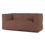 Bryck 2-zits loungebank eco brown