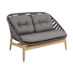 Strington 2-zits loungebank kussen dark grey