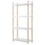 Frame Shelving stellingkast compleet wit