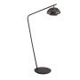 Illusion pied de lampe vloerlamp lava grey LED oplaadbaar dark grey kap