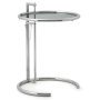 Adjustable Table E 1027 bijzettafel Ø52 donker glas