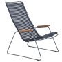 Click Lounge Chair fauteuil dark blue