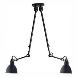 Les Doubles de Gras N302 plafondlamp Ø15.3 blauw