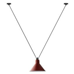 Les Acrobates de Gras N323 L Conic hanglamp Ø26 rood