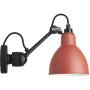 Lampe Gras N304 wandlamp rood