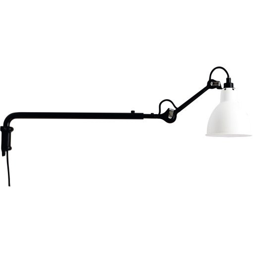 Lampe Gras N203 wandlamp wit