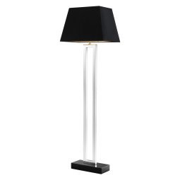 Arlington vloerlamp nikkel