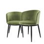 Filmore eetkamerstoel set van 2 cameron light green