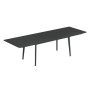 Plus4 uitschuifbare tuintafel 90x160/270 antic iron