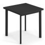 Star Square tafel black 70x70