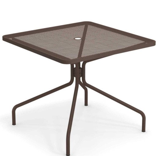 Cambi tuintafel 90x90 Indian Brown