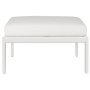 Jack outdoor voetenbank aluminium Off white