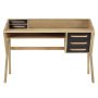 Origami bureau 135x55 black