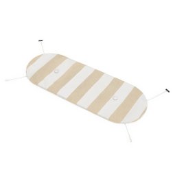 Zitkussen voor Toni tuinbank stripe sandy beige 