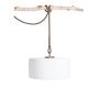 Thierry le Swinger hanglamp Ø40.5 taupe oplaadbaar