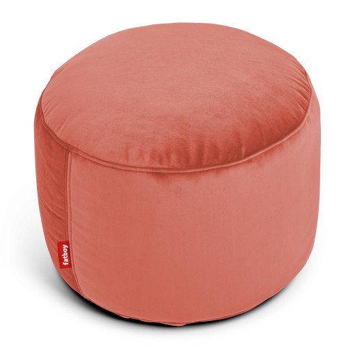 Point Velvet poef Recycled Rhubarb