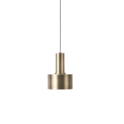 Disc Brass hanglamp klein messing