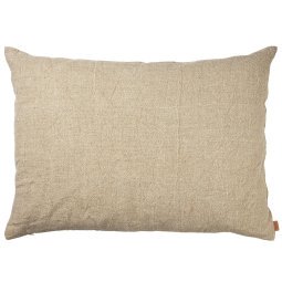 Heavy Linen kussen 80x60 natural