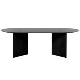 Mingle tafel 220 ovaal black veneer