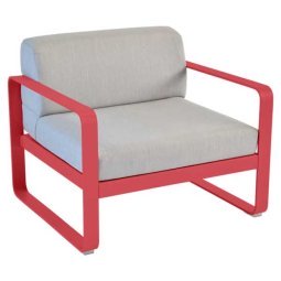 Bellevie fauteuil kussen flannelgrijs Poppy