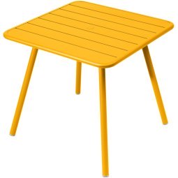 Luxembourg tuintafel vierpoot 80x80 Honey