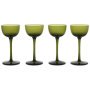 Host Liqueur glas set van 4 Moss Green