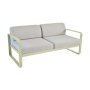 Bellevie 2-zits loungebank kussen flannelgrijs Willow Green