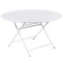 Caractère tuintafel 128 cm cotton white